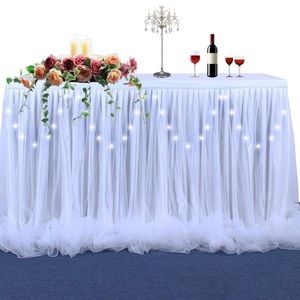 Tutu table skirt